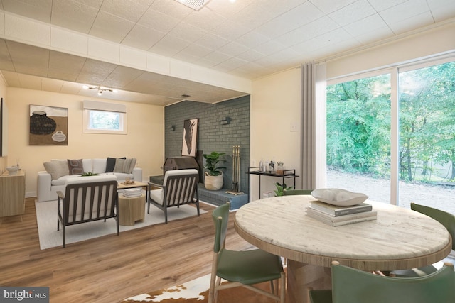 27136 Dogwood Ln, Mechanicsville, MD 20659 - dining area featuring light wood finished floors