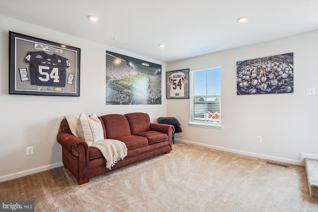 43436 Apple Orchard Sq, Ashburn, VA 20148 - carpeted living area with baseboards