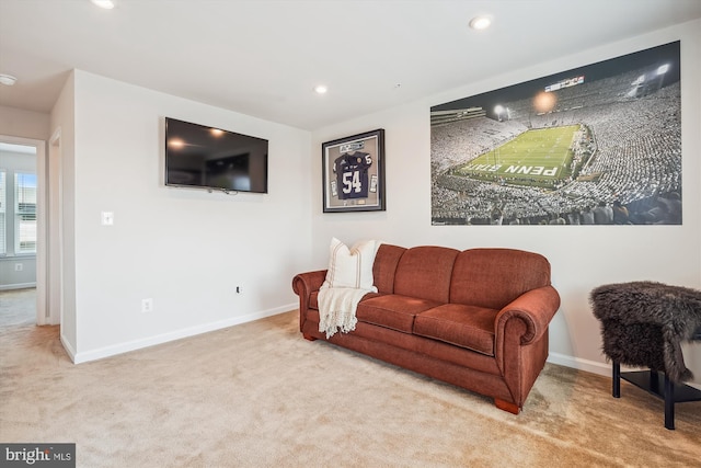 43436 Apple Orchard Sq, Ashburn, VA 20148 - living area featuring carpet flooring and recessed lighting