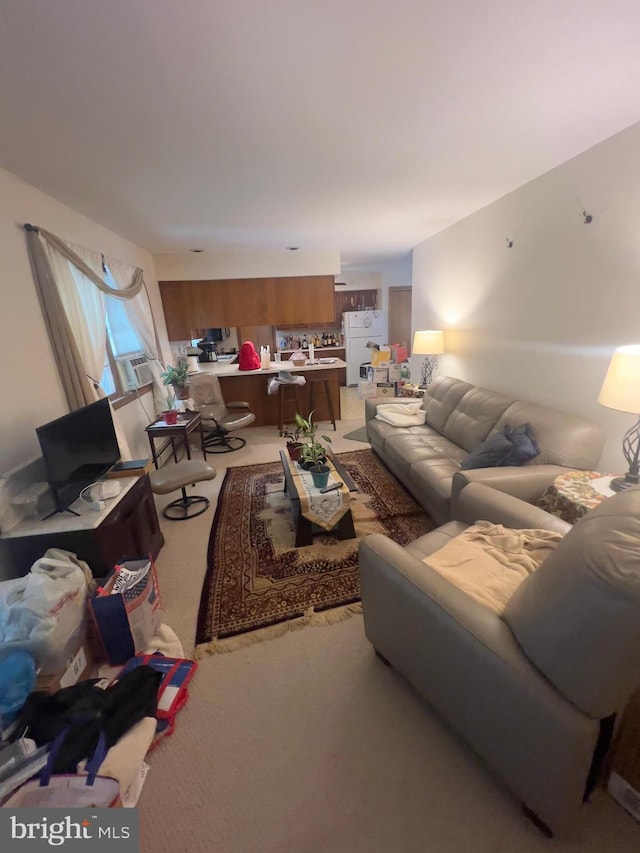 8 Cedar Rd, Mount Pocono, PA 18344 - living room featuring light colored carpet