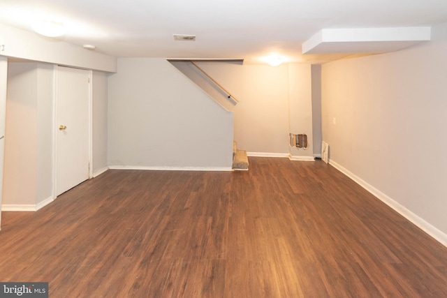 5603 Clearspring Rd, Baltimore, MD 21212 - finished basement featuring wood finished floors and baseboards