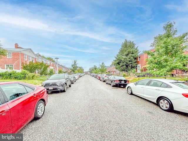 5603 Clearspring Rd, Baltimore, MD 21212 - view of asphalt street with a residential view and street lighting