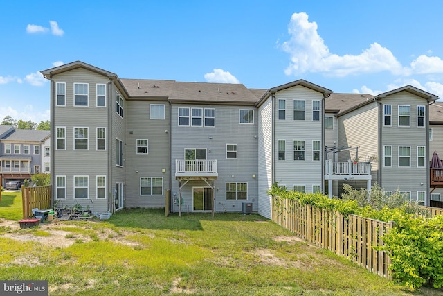 25 Shepherds Hook Way, Stafford, VA 22554 - back of property with central AC