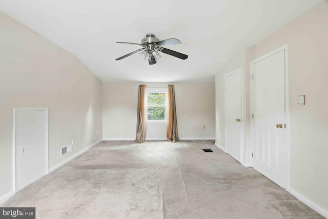 6937 Halleck St, District Heights, MD 20747 - empty room featuring a ceiling fan and carpet flooring