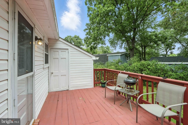 6937 Halleck St, District Heights, MD 20747 - view of deck