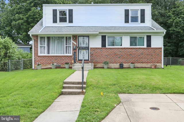 6937 Halleck St, District Heights, MD 20747 - view of front of property featuring brick siding and roof with shingles