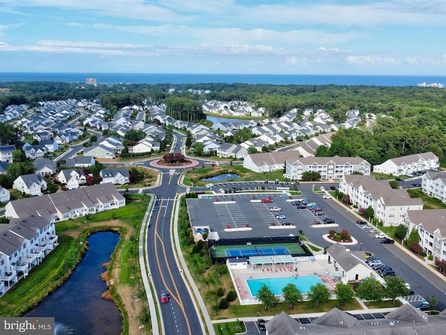 20005 Newry Dr Unit Y13, Rehoboth Beach, DE 19971 - bird's eye view of a large body of water and a pool
