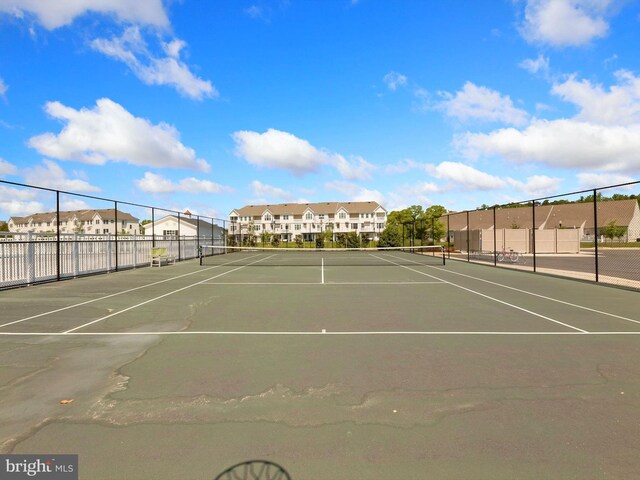 20005 Newry Dr Unit Y13, Rehoboth Beach, DE 19971 - view of tennis court with a residential view