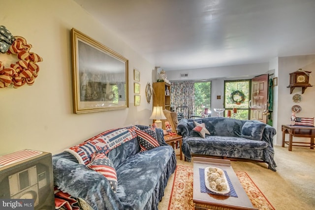 802 Timber Crk, Lindenwold, NJ 08021 - living room with carpet flooring