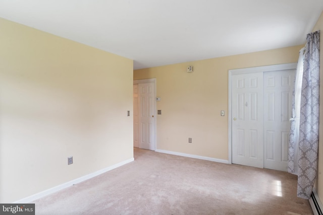 1404 Stockton Rd, Joppa, MD 21085 - unfurnished bedroom with carpet flooring and a baseboard radiator