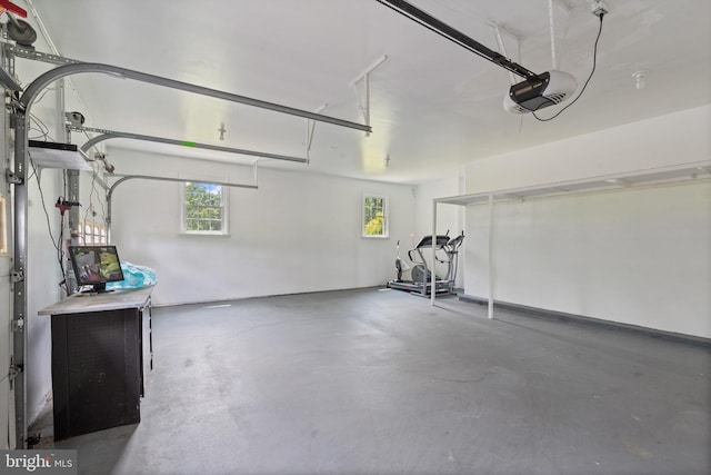 1404 Stockton Rd, Joppa, MD 21085 - garage featuring a garage door opener