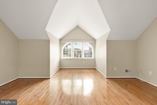 5501 Chestermill Ct, Fairfax, VA 22030 - additional living space with light wood finished floors and vaulted ceiling