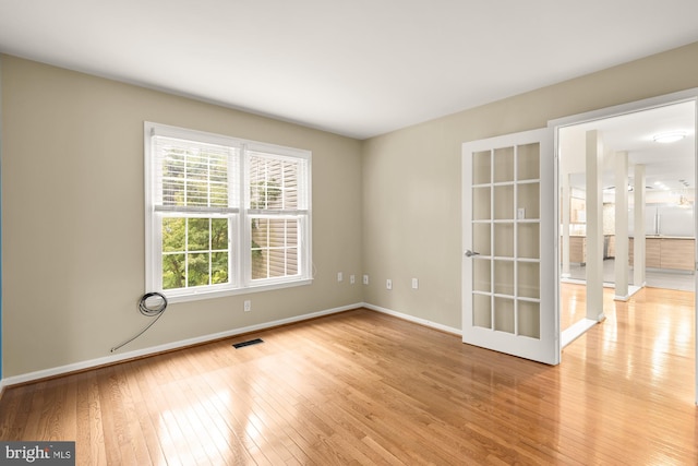 5501 Chestermill Ct, Fairfax, VA 22030 - unfurnished room with light wood-type flooring