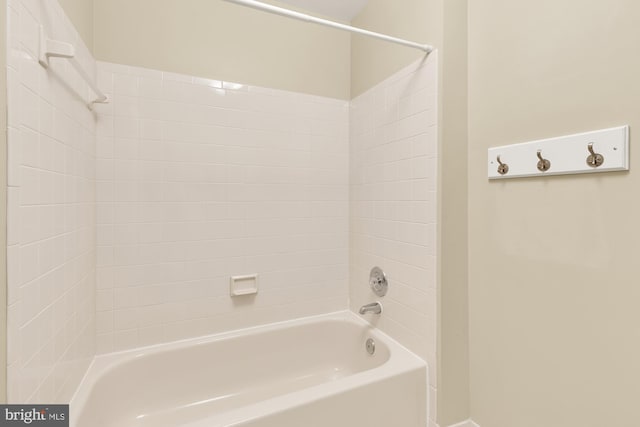 5501 Chestermill Ct, Fairfax, VA 22030 - full bathroom with shower / tub combination and baseboards