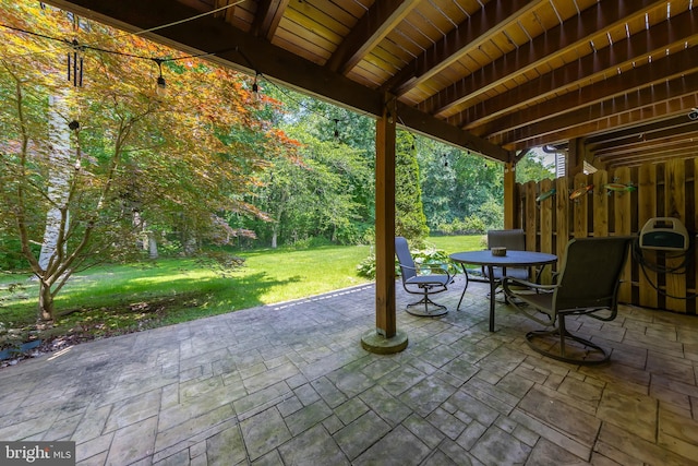 621 Foxton Ct, West Deptford, NJ 08051 - view of patio / terrace with outdoor dining area