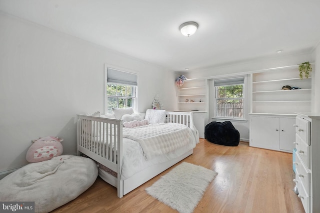 6622 Skyline Ct, Alexandria, VA 22307 - bedroom featuring light wood-style flooring