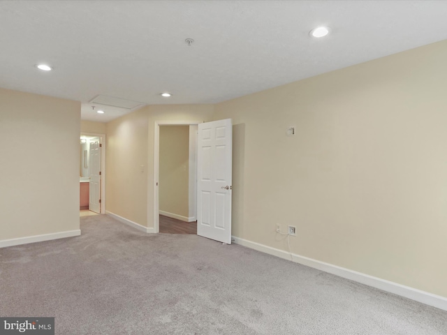 6344 Springwater Ter Unit 1141, Frederick, MD 21701 - below grade area featuring carpet floors and recessed lighting