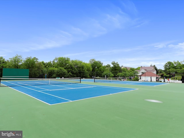6344 Springwater Ter Unit 1141, Frederick, MD 21701 - view of tennis court featuring community basketball court