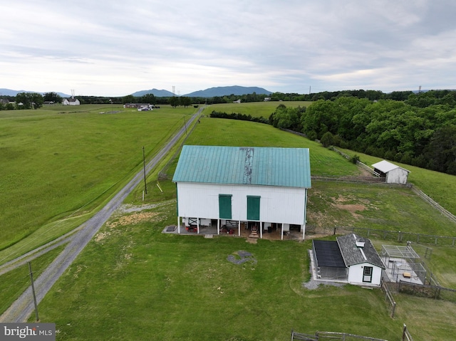 1571 Salem Church Rd, Stephens City, VA 22655 - overview of rural landscape featuring a mountainous background