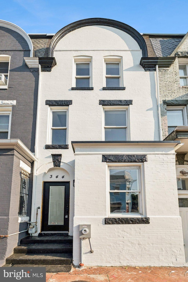 344 Elm St NW, Washington, DC 20001 - french country style house with brick siding