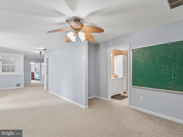18390 Hudson Rd, Milton, DE 19968 - carpeted empty room with a ceiling fan and baseboards