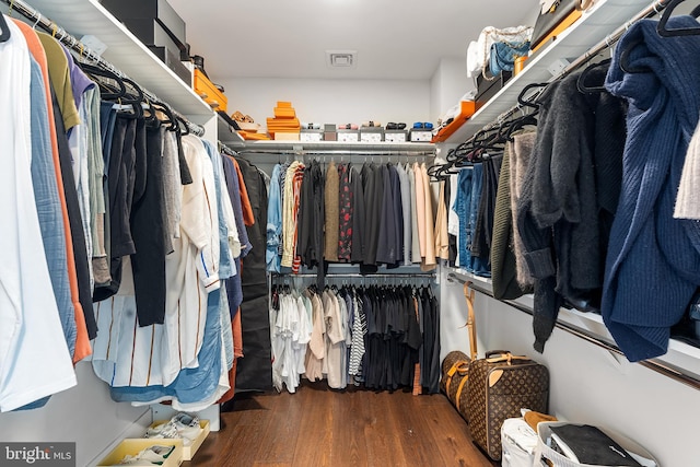 427 E Lancaster Ave Unit 1202, Wayne, PA 19087 - spacious closet with wood finished floors