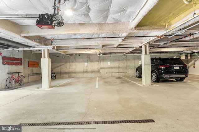 427 E Lancaster Ave Unit 1202, Wayne, PA 19087 - parking deck featuring a garage door opener