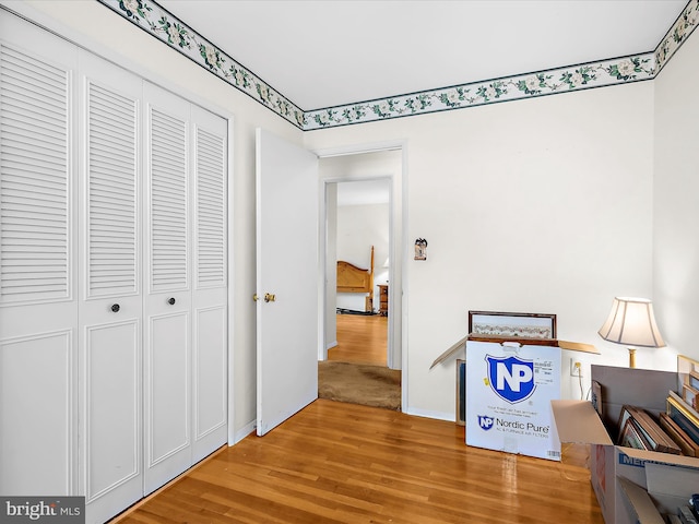 435 Yellow Spgs S, Laurel, MD 20724 - hall with light wood-type flooring