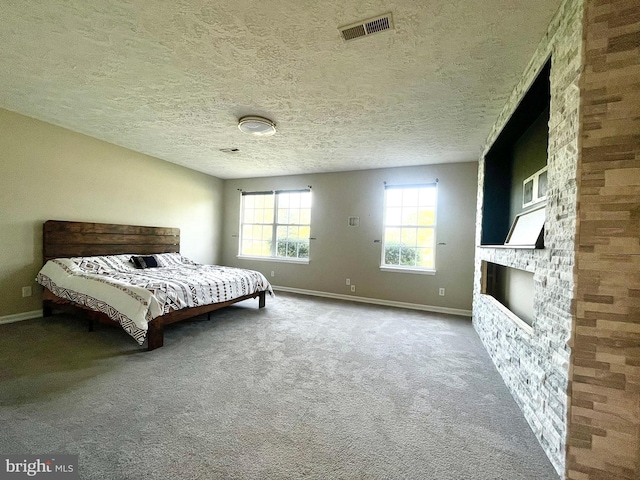 25795 Shamrock Ln, Mechanicsville, MD 20659 - bedroom featuring baseboards, carpet flooring, and a textured ceiling