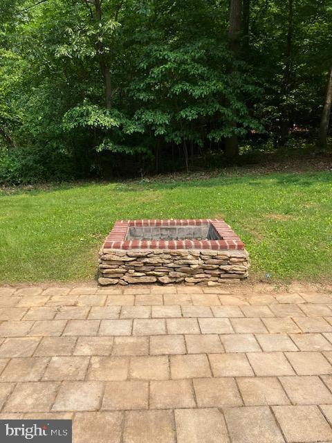 2500 Sams Creek Rd, Westminster, MD 21157 - view of patio / terrace featuring a fire pit