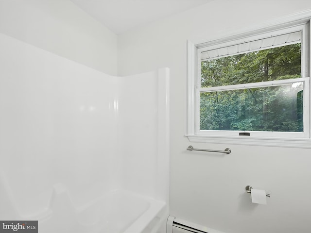 2500 Sams Creek Rd, Westminster, MD 21157 - full bathroom with plenty of natural light and bathtub / shower combination