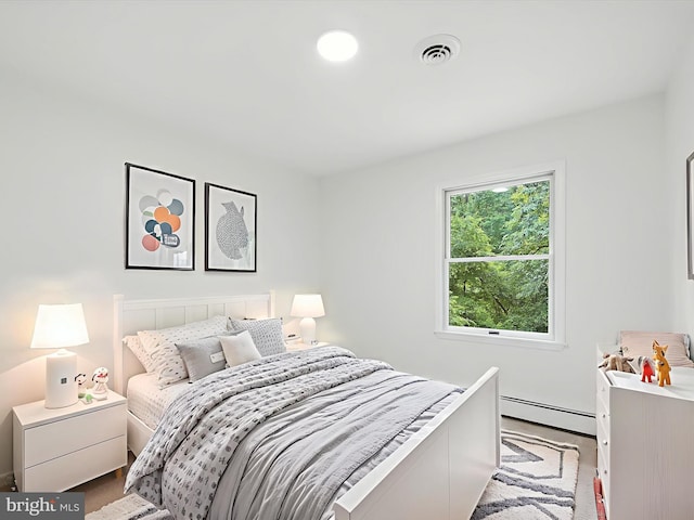 2500 Sams Creek Rd, Westminster, MD 21157 - bedroom featuring a baseboard heating unit