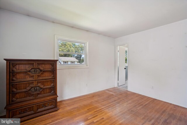 10520 Truxton Rd, Hyattsville, MD 20783 - unfurnished room featuring light wood-style flooring