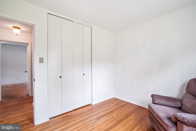 10520 Truxton Rd, Hyattsville, MD 20783 - sitting room with light wood finished floors and baseboards