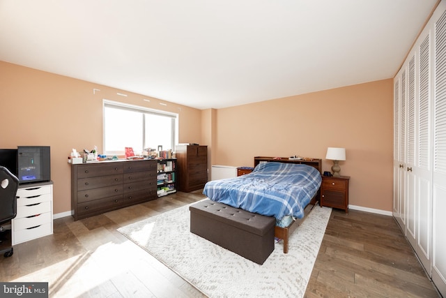 309 Florence Ave Unit 420-N, Jenkintown, PA 19046 - bedroom featuring wood finished floors and a desk