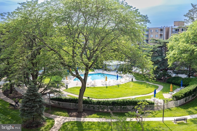 309 Florence Ave Unit 420-N, Jenkintown, PA 19046 - view of home's community featuring a pool