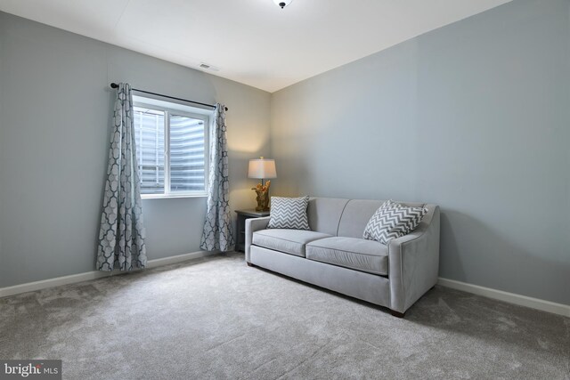 2017 Chamberlain Dr, Frederick, MD 21702 - carpeted living room with baseboards