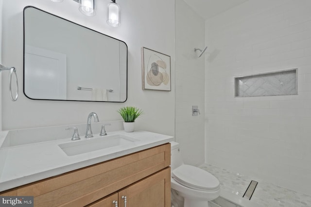 4324 Yuma St NW, Washington, DC 20016 - full bath with toilet, vanity, and a tile shower