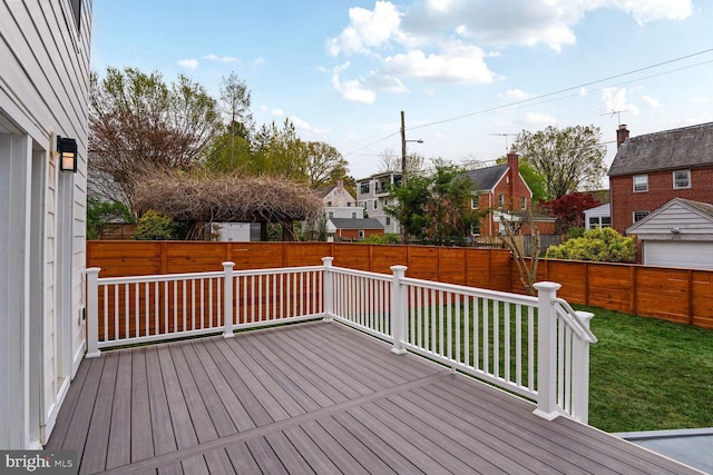 4324 Yuma St NW, Washington, DC 20016 - deck featuring a residential view