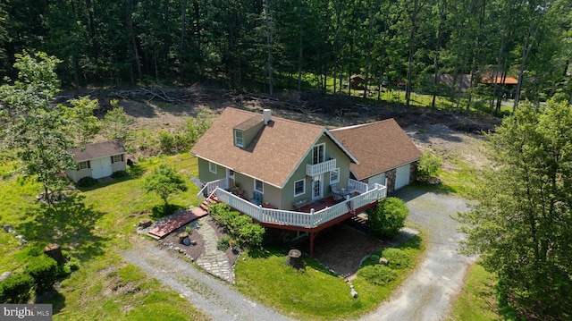 402 Swamp Rd, Morgantown, PA 19543 - aerial view of property and surrounding area