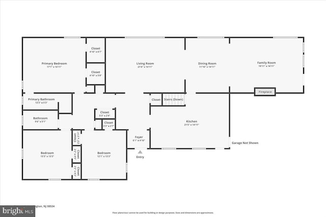 161 Bull Run Rd, Pennington, NJ 08534 - home floor plan
