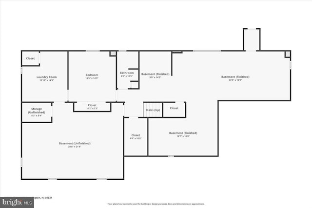 161 Bull Run Rd, Pennington, NJ 08534 - floor plan / room layout