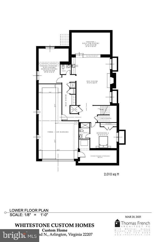 4740 34th Rd N, Arlington, VA 22207 - floor plan / room layout