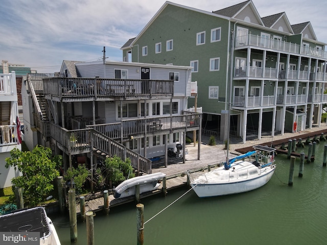 1617 Saint Louis Ave, Ocean City, MD 21842 - dock with a water view