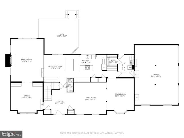6 Keystone Way, Princeton Junction, NJ 08550 - home floor plan