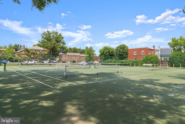 412 E Duncan Ave, Alexandria, VA 22301 - view of tennis court with community basketball court