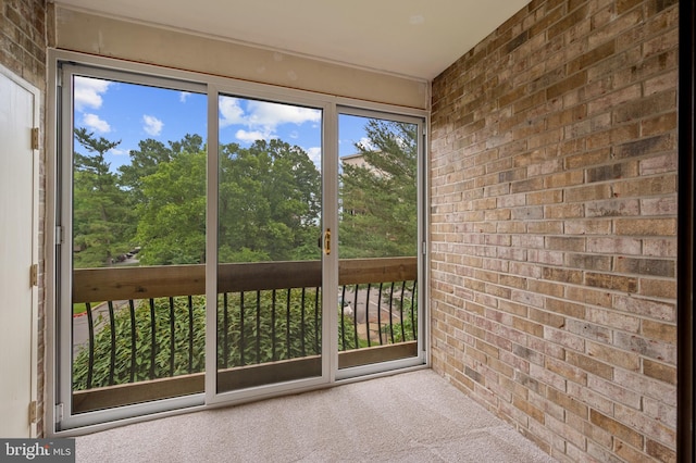 10528 Cross Fox Ln Unit D-2, Columbia, MD 21044 - view of unfurnished sunroom