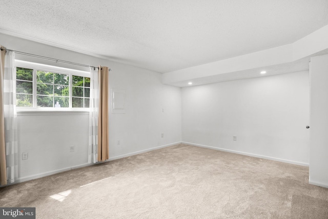 7556 S Arbory Ln Unit 382, Laurel, MD 20707 - carpeted empty room featuring recessed lighting and a textured ceiling