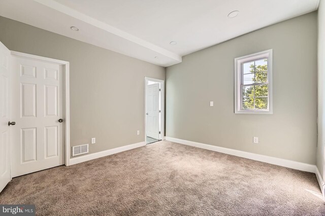 3711 Spaulding Ave, Baltimore, MD 21215 - unfurnished bedroom featuring carpet floors, baseboards, and recessed lighting