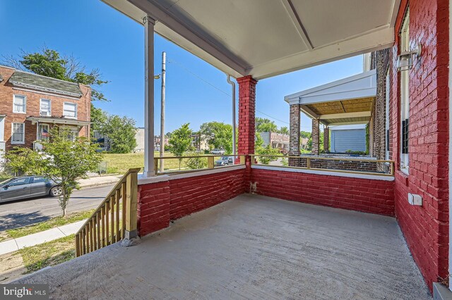 3711 Spaulding Ave, Baltimore, MD 21215 - view of porch